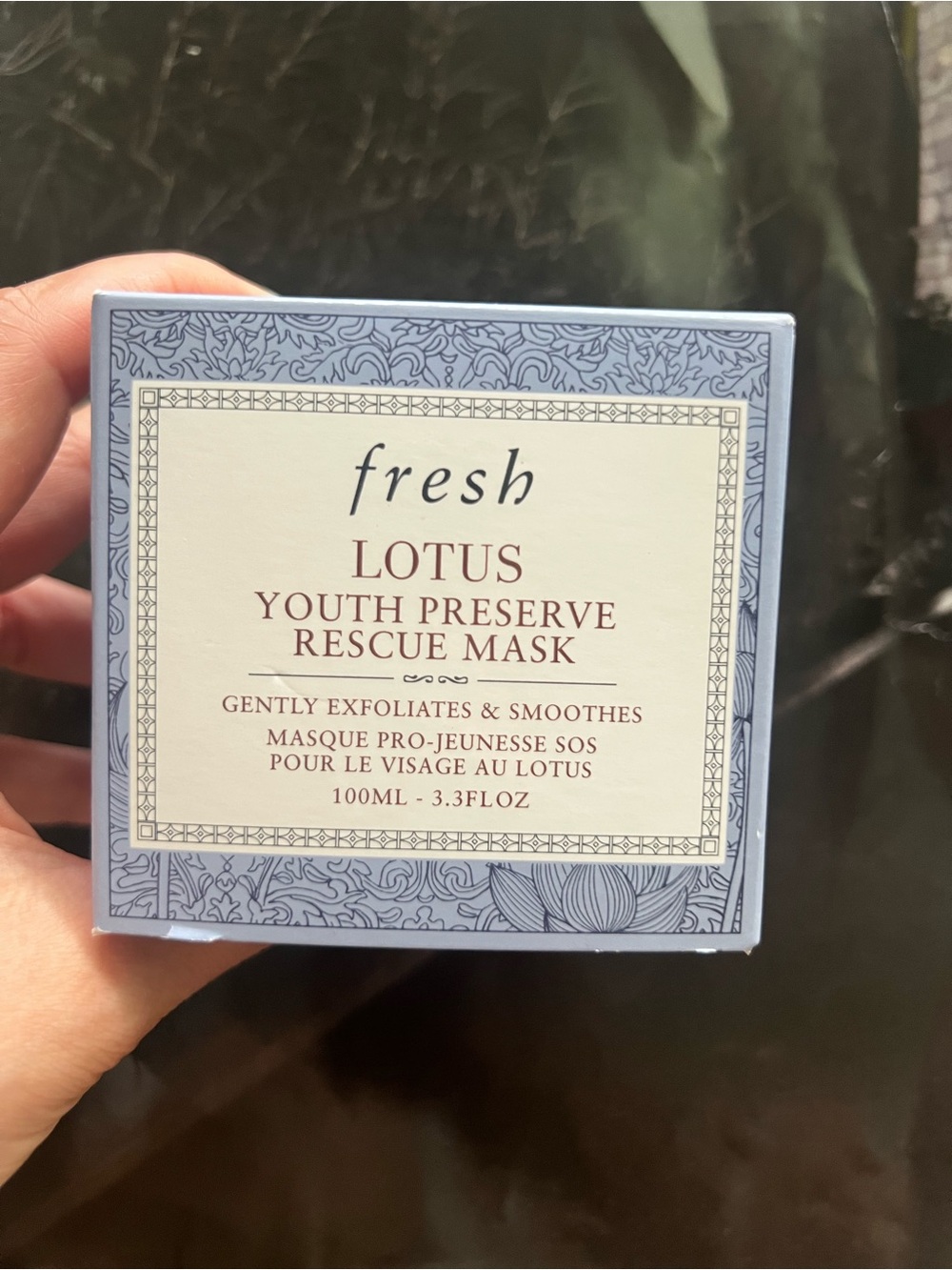 Fresh Lotus Youth Preserve Rescue Mask 3.3 oz/100ml new